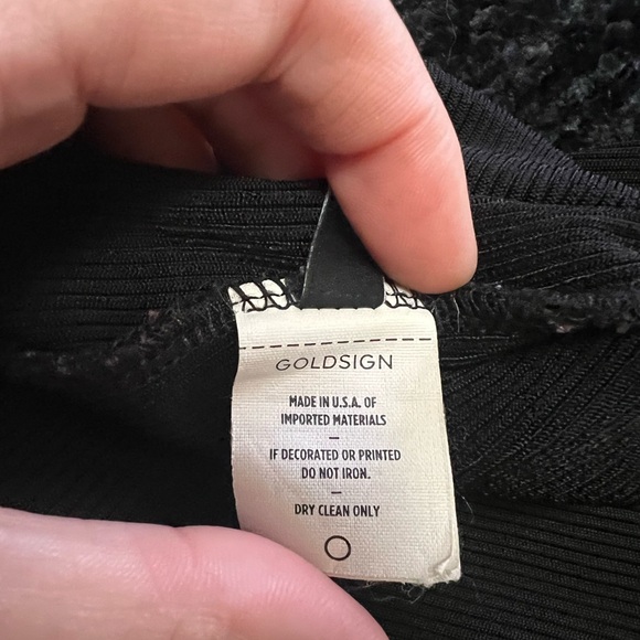 GOLDSIGN “The Laurel” ribbed jersey stretch tank - Picture 4 of 7